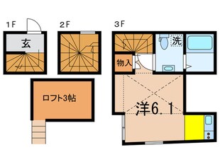 サニーベールの物件間取画像